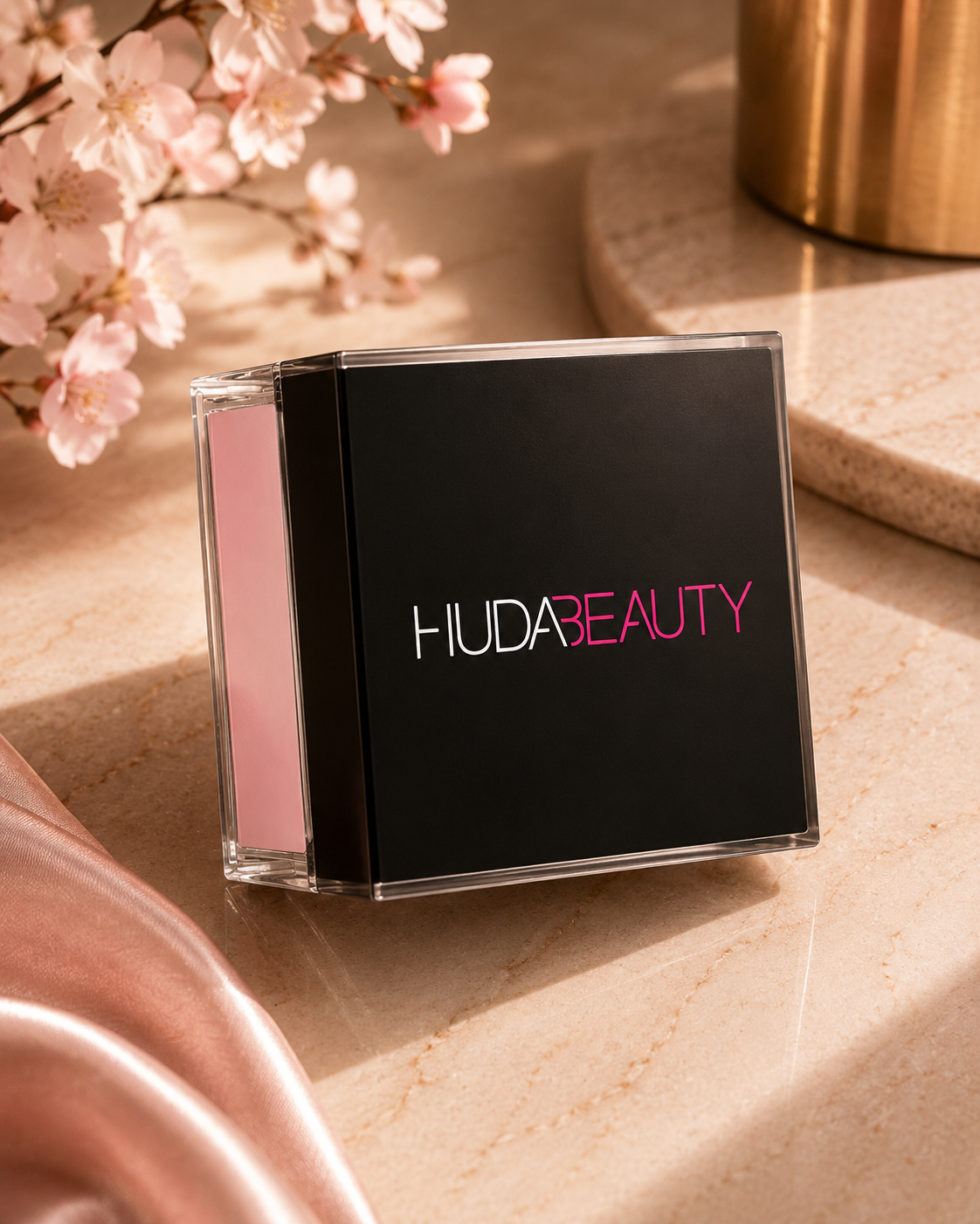 Poudre Huda cherry blossom