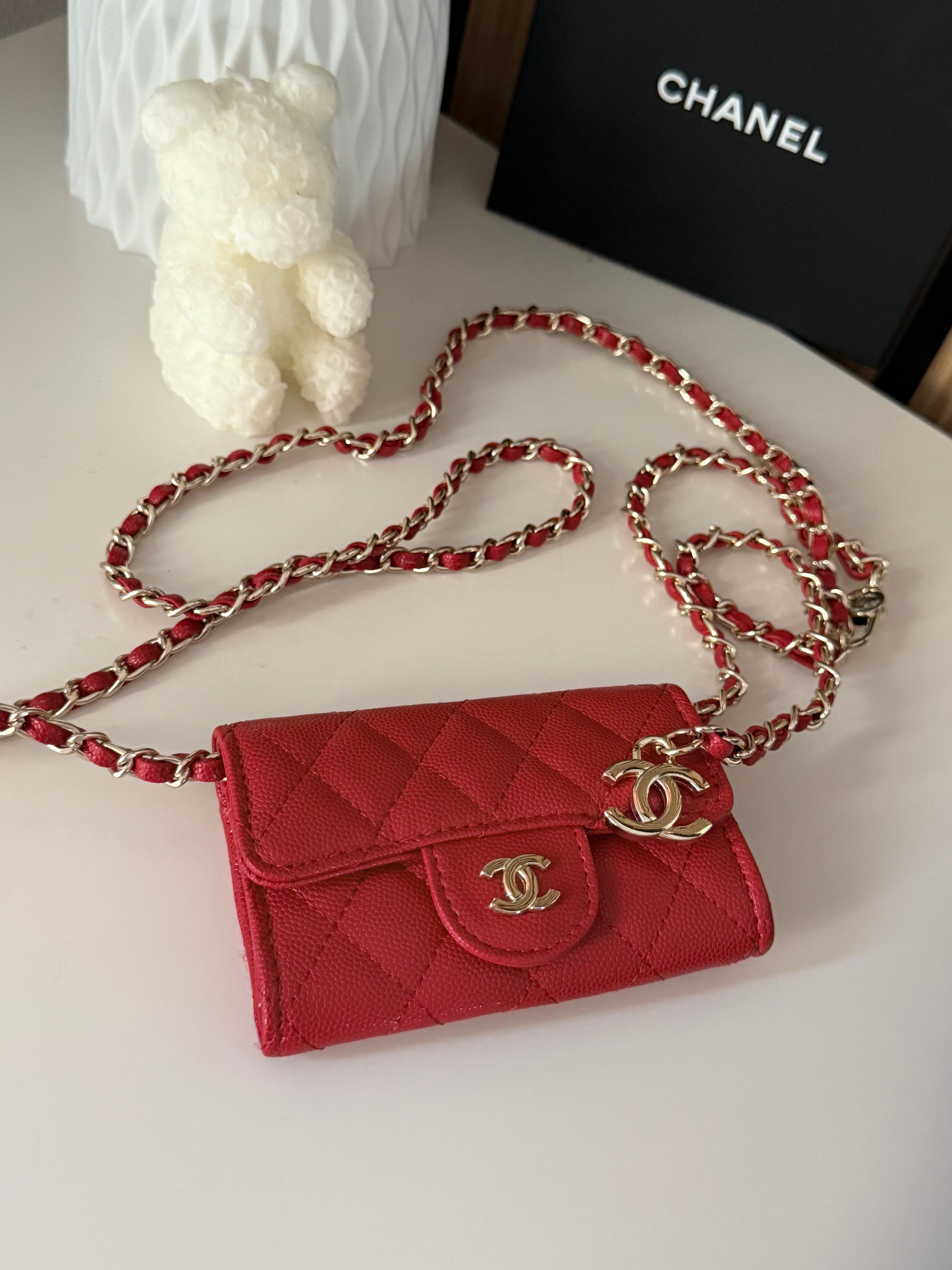 Sac Chanel rouge