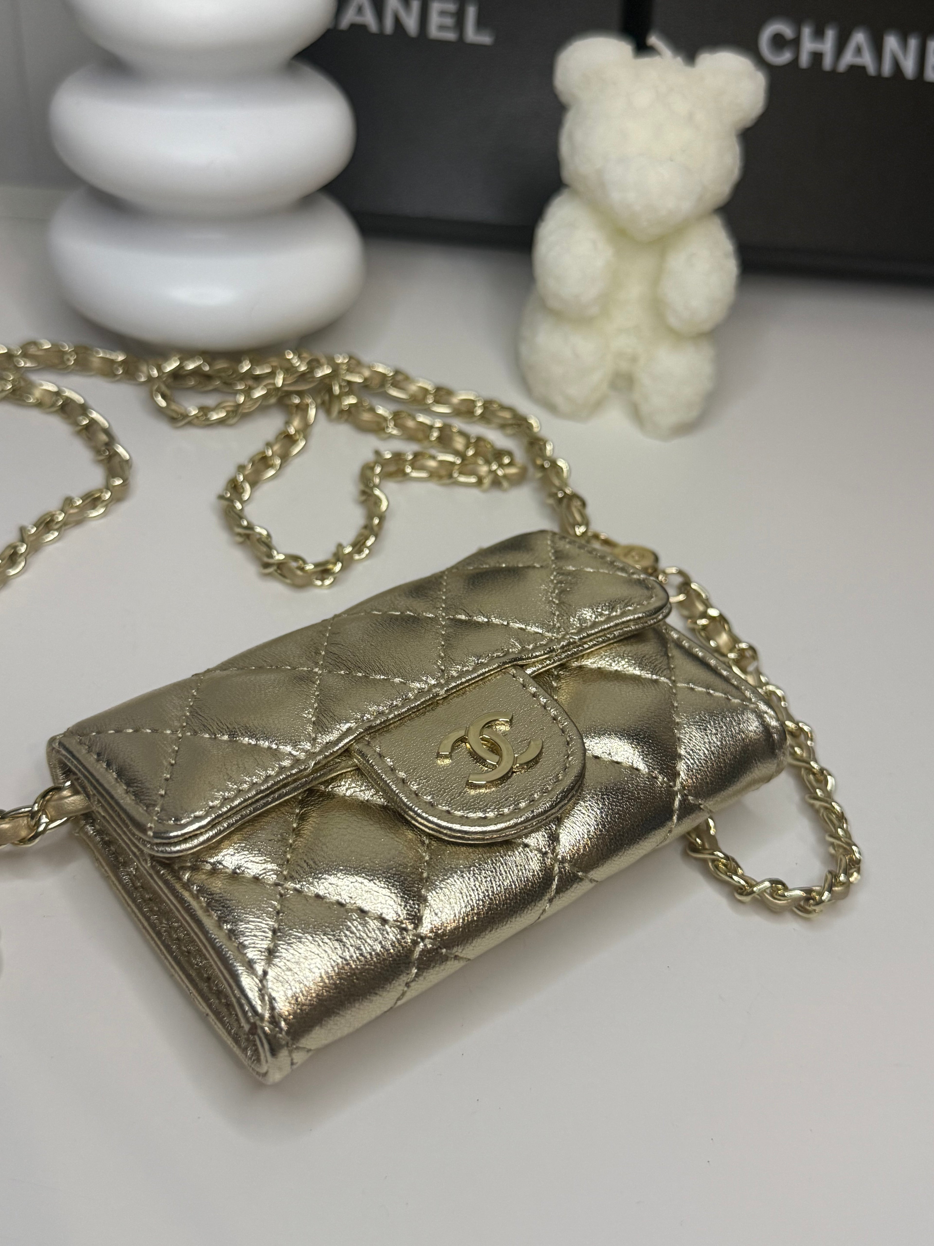 Sac Chanel dorée